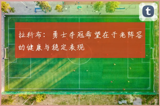 拉科布：勇士夺冠希望在于老阵容的健康与稳定表现